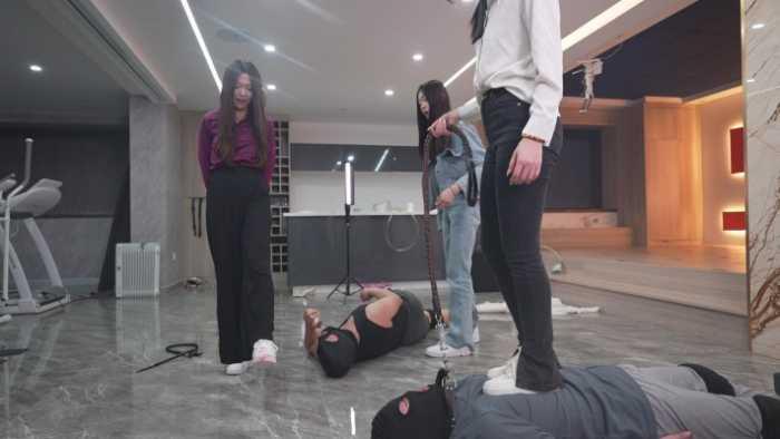 【爱秀套图】超级三美女YAPOO风格顶级大制作 大量美女成吨圣水混合 YC-250502-8