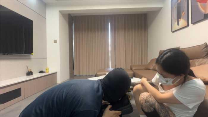 【爱秀套图】【卫校小琳殿下】长靴白袜首调 YC-250514-4