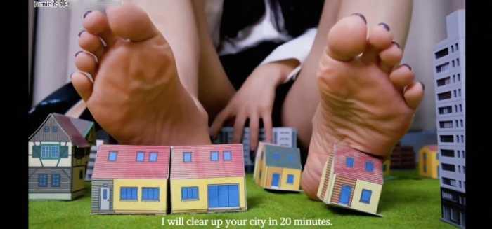 【爱秀套图】GTS 芥弥女神の城市清理人类屠灭计划 JS250518~2