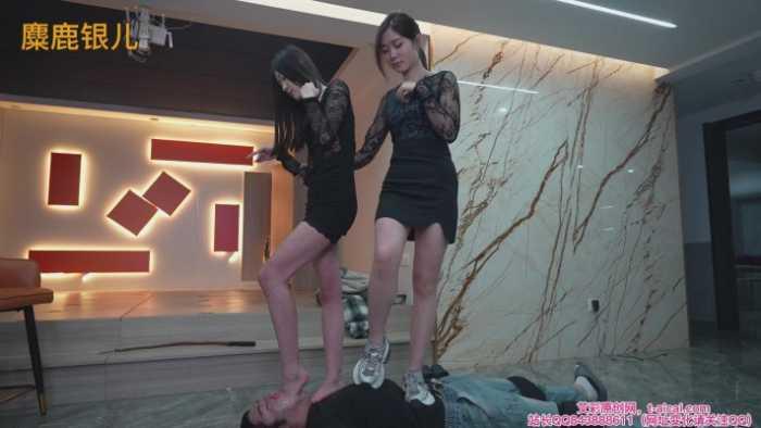 【爱秀套图】冰冰 鱼七 画画 三S 原味臭脚深喉 你咬脚？那我往死插 YC-250520-3