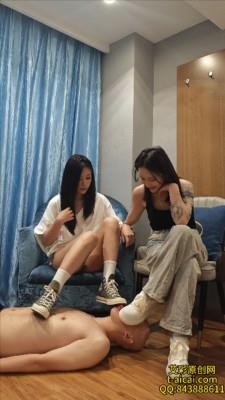 【爱秀套图】超美沐夏大大和闺蜜椰酱玩弄小m YC-250529-2