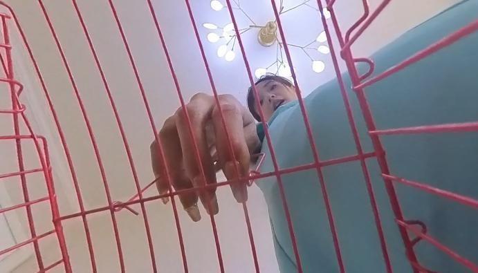 【爱秀套图】【GTS-VR】莫瑶女神-囚笼启动缩小入鞋 JS250604~1