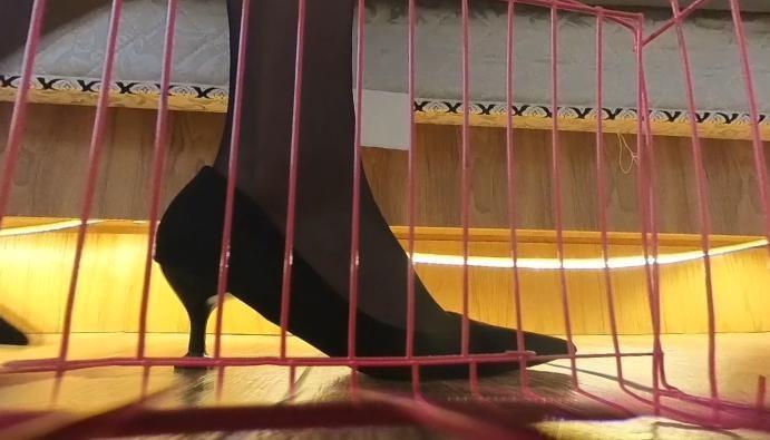 【爱秀套图】【GTS-VR】莫瑶女神-囚笼启动缩小入鞋 JS250604~1