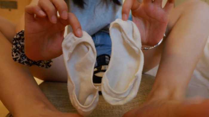 【爱秀套图】【名模专场】dunk鞋脏船袜-闻鞋tk JS250606~8