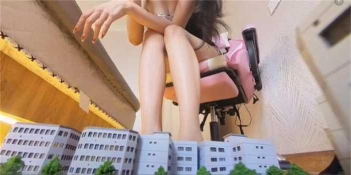 【爱秀套图】【GTS VR】莫瑶女神的微缩城市接管 JS250612~4