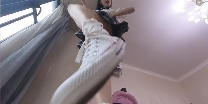 【爱秀套图】【GTS VR】莫瑶女神GTS这么小人入鞋入袜 JS250612~5