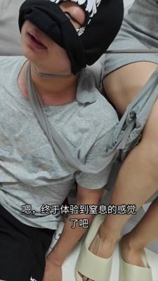 【爱秀套图】美女特工灰色丝袜绞死神秘人，断气吐血身亡。挖眼残虐， ACYC-4618