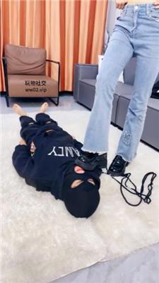 【爱秀套图】【沐沐大大】捆绑皮鞋白袜跺踩bf45982