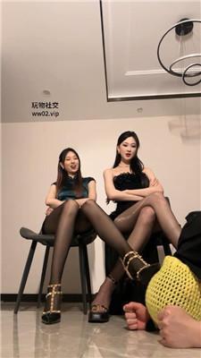 艾琳双S-超美车模-轮流舔鞋/高跟踩踏/转胯狗爬双视角版 bf45777