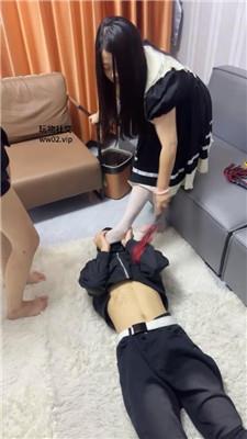 白兔双S-轮流踩踏舔鞋舔脚/鞭打双视角版 bf46519