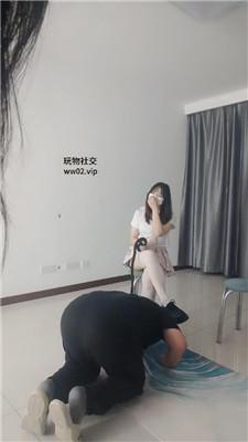 林十七双S-骑马狗爬/舔闻脏鞋白丝 JS241103-20