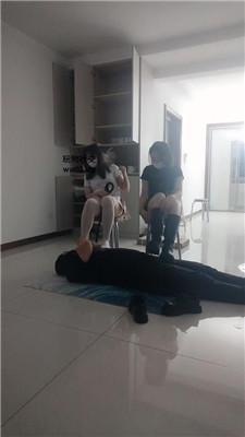 林十七双S-骑马狗爬/舔闻脏鞋白丝 JS241103-20