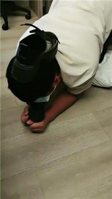 美容院夜跑后超臭白棉袜气味辱/强制闻鞋 JS241103-11