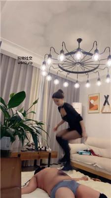 领主堵嘴重度掐乳/骑马长靴踩踏/咬肉/臭脚踩脸窒息 bf45499