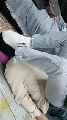 咩祖双S-原味白袜脚玩家奴/踢裆耳光 JS241101-17