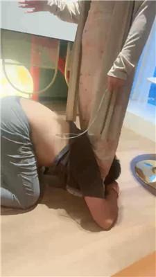 橘子没熟掐乳/小白鞋白袜踩/踢踹/数据线鞭打 JS241027-5