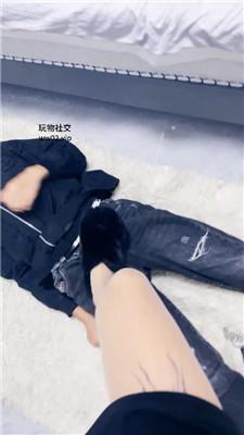 兜兜舔闻毛拖鞋肉丝脚/骑马 JS241025-22