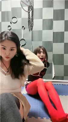 盈盈五花大绑封嘴虐CD奴 JS241026-10