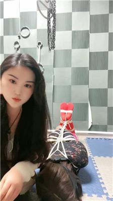 盈盈五花大绑封嘴虐CD奴 JS241026-10