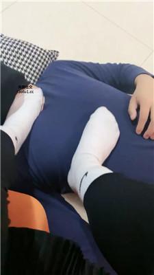 甜音骑马跪爬/跪舔原味白袜 JS241113-16