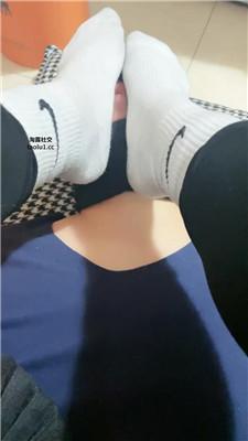 甜音骑马跪爬/跪舔原味白袜 JS241113-16