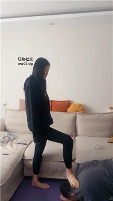 埋汰练完瑜伽后反虐教练奴 JS241114-6