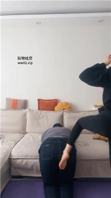 埋汰练完瑜伽后反虐教练奴 JS241114-6