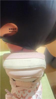 亚兮沉浸式-舔可爱粉鞋原味白袜 bf49926