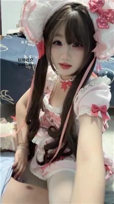 六六cos洛丽塔-粉鞋白丝踩/喂口水/掐乳 bf46240