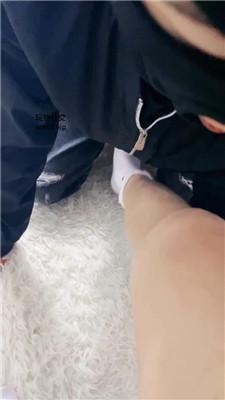 沐沐大大鞭打/白袜脚踩踏/裸足狂舔 JS241025-5