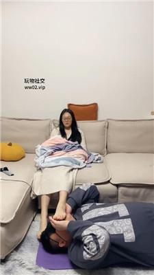 埋汰长裙御姐S-玉足蹂躏踩 JS241112-23