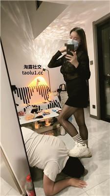 芮兮夫妻袜子塞嘴/强制闻臭鞋 bf46865