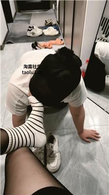 芮兮夫妻袜子塞嘴/强制闻臭鞋 bf46865