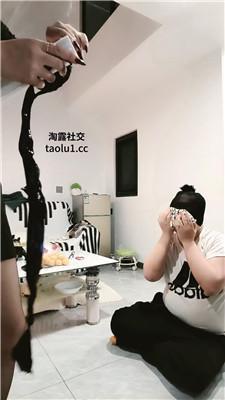 芮兮夫妻袜子塞嘴/强制闻臭鞋 bf46865