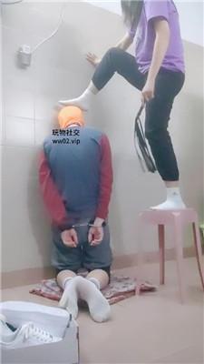 奇了怪了手铐捆绑/原味白袜虐家奴 bf46866