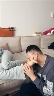 埋汰牛仔裤坐脸窒息/裸足蹂躏踩 bf46863