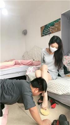 佳佳裸足蹂躏/碾压狗爪/圣水泡面 bf46818