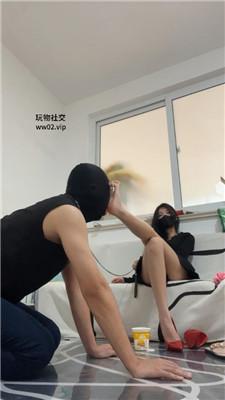 梓晨大大御姐S-玉足诱惑/脚下踩踏喂食 JS241109-16