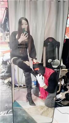 美柠长腿车模S长靴肉丝虐杀 JS241109-12