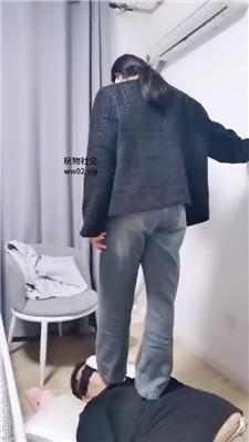 上海汤圆全体重踩踏/白袜脚捂脸窒息 bf46665