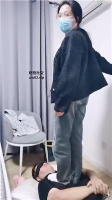 上海汤圆全体重踩踏/白袜脚捂脸窒息 bf46665