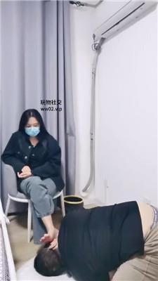 上海汤圆全体重踩踏/白袜脚捂脸窒息 bf46665