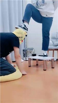 拽拽板鞋白棉袜蹂躏踩虐 JS241106-20
