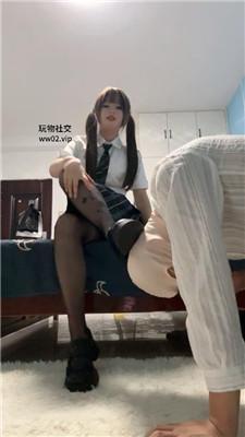 【爱秀套图】【六六】洛丽塔S-皮鞋黑丝诱惑抖M老师bf46677