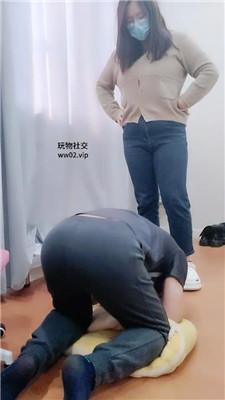【爱秀套图】【拽拽】超臭棉袜气味辱/骑马鞭打JS241105-6