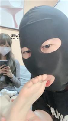 鹿可沉浸式舔白袜裸足/清理脏拖鞋/坐脸窒息/脚插嘴 bf46605