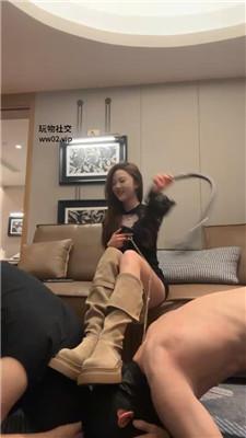 车模尹双M-长靴踩虐/鞭打/棉袜黑丝狂舔 bf46601