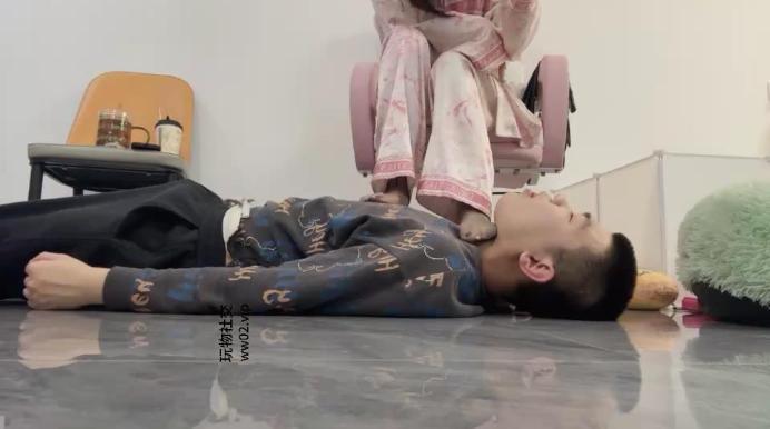 莫吉托睡前让狗跪舔丝袜玉足 bf46604