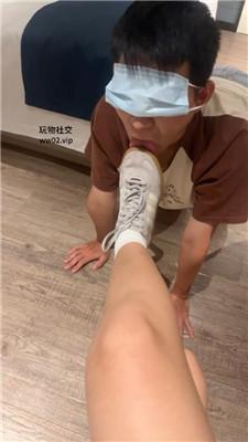 奈奈数据线鞭打/转胯狗爬/脏鞋白袜虐 JS241104-7