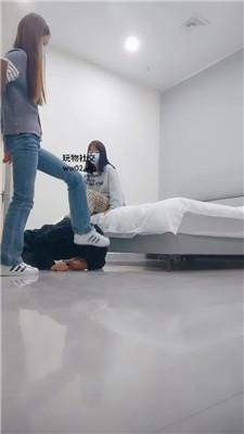 女生也能很暴力双S-袜子塞嘴重度踢踹暴揍上 JS241104-19